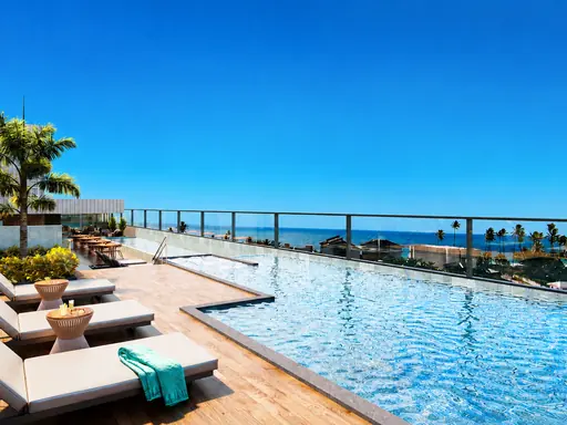 Piscina do rooftop